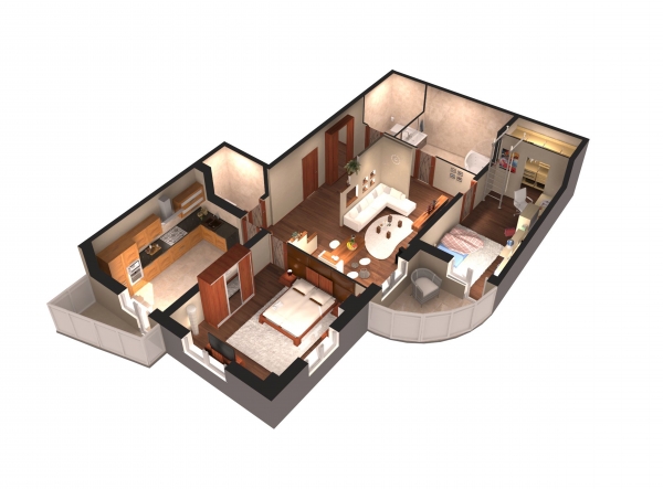 Дезинсекция от тараканов трёхкомнатной квартиры